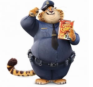 This is the Avatar Image for the Benjamin Clawhauser AI Voice and Text to Speech Generator